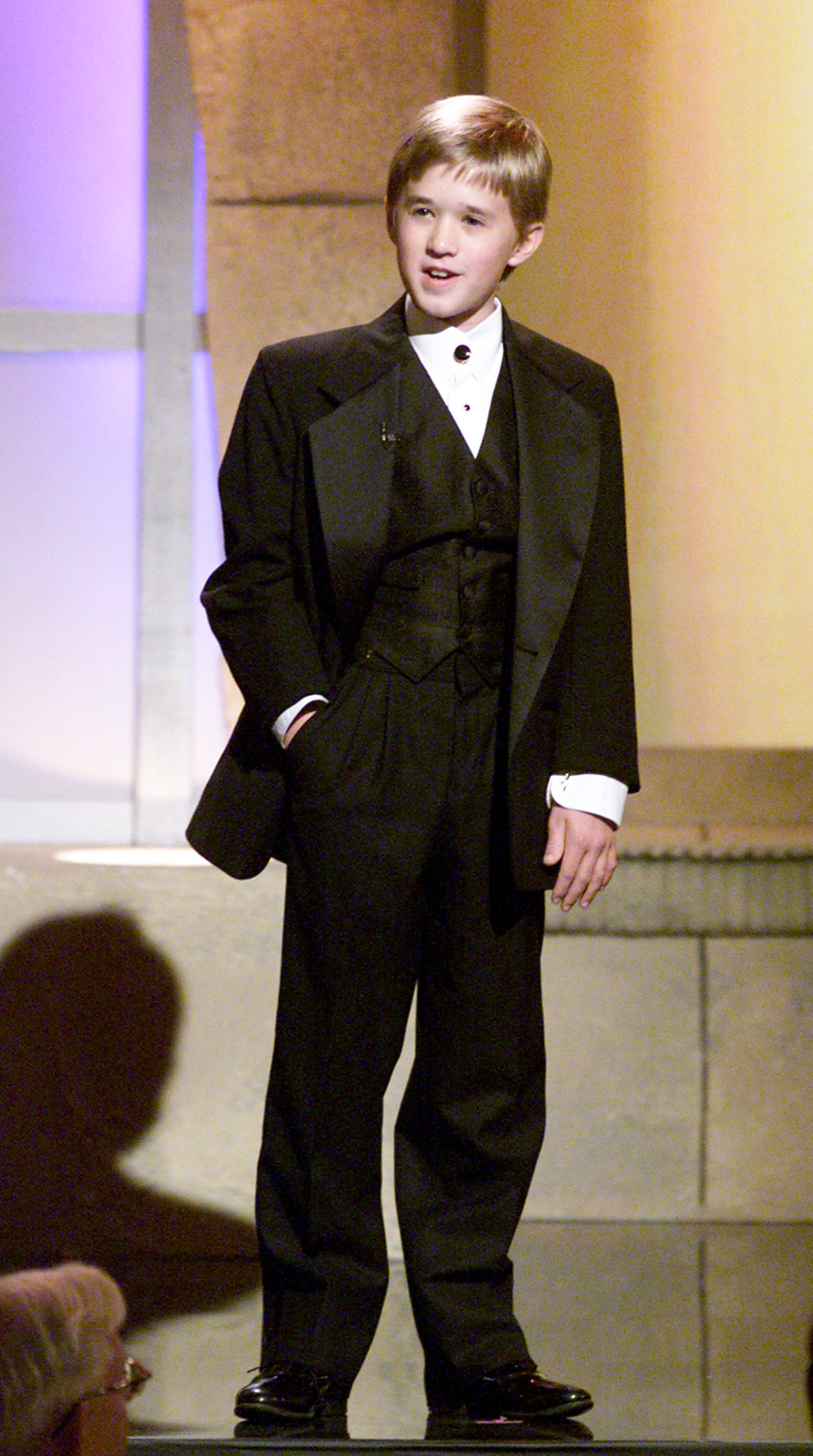 Haley Joel Osment à "Hollywood Salutes Bruce Willis : An American Cinematheque Tribute" à l'hôtel Beverly Hilton le 23 septembre 2000 à Beverly Hills, Californie. | Source : Getty Images