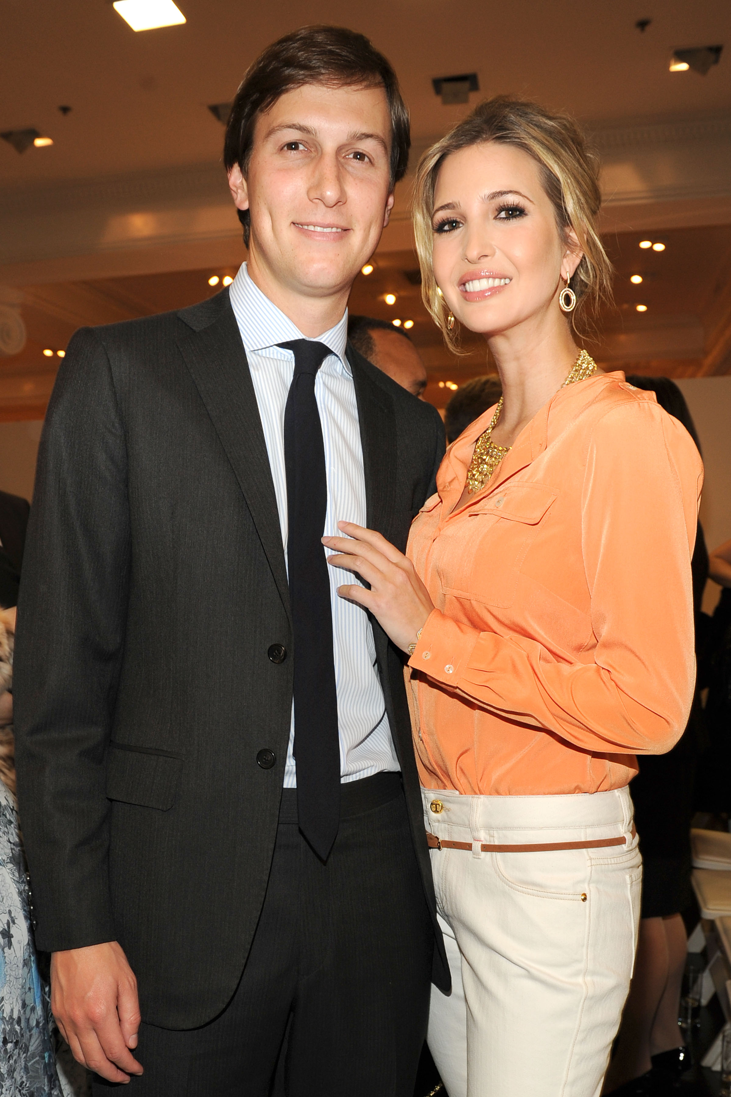 Jared Kushner et Ivanka Trump assistent au lancement par LORD & TAYLOR de la collection de printemps d'IVANKA TRUMP, le 28 mars 2012, à New York. | Source : Getty Images