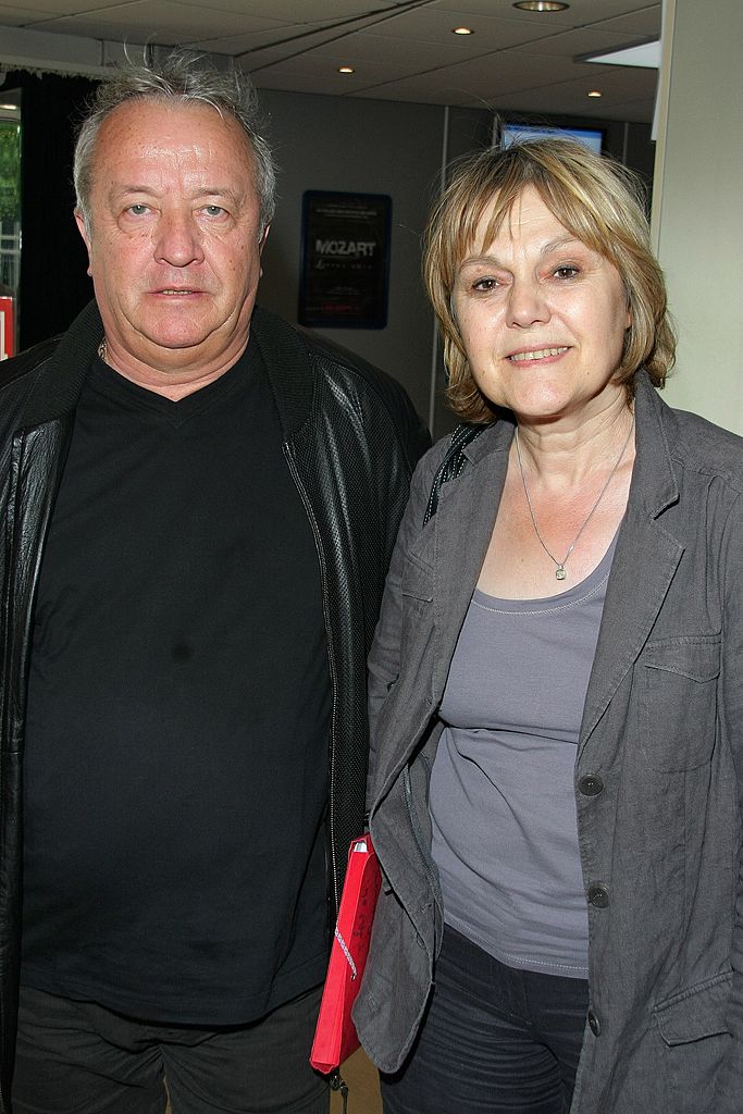 Marie-Laure Augry et son mari le 23 juin 2009. I photo : Getty Images