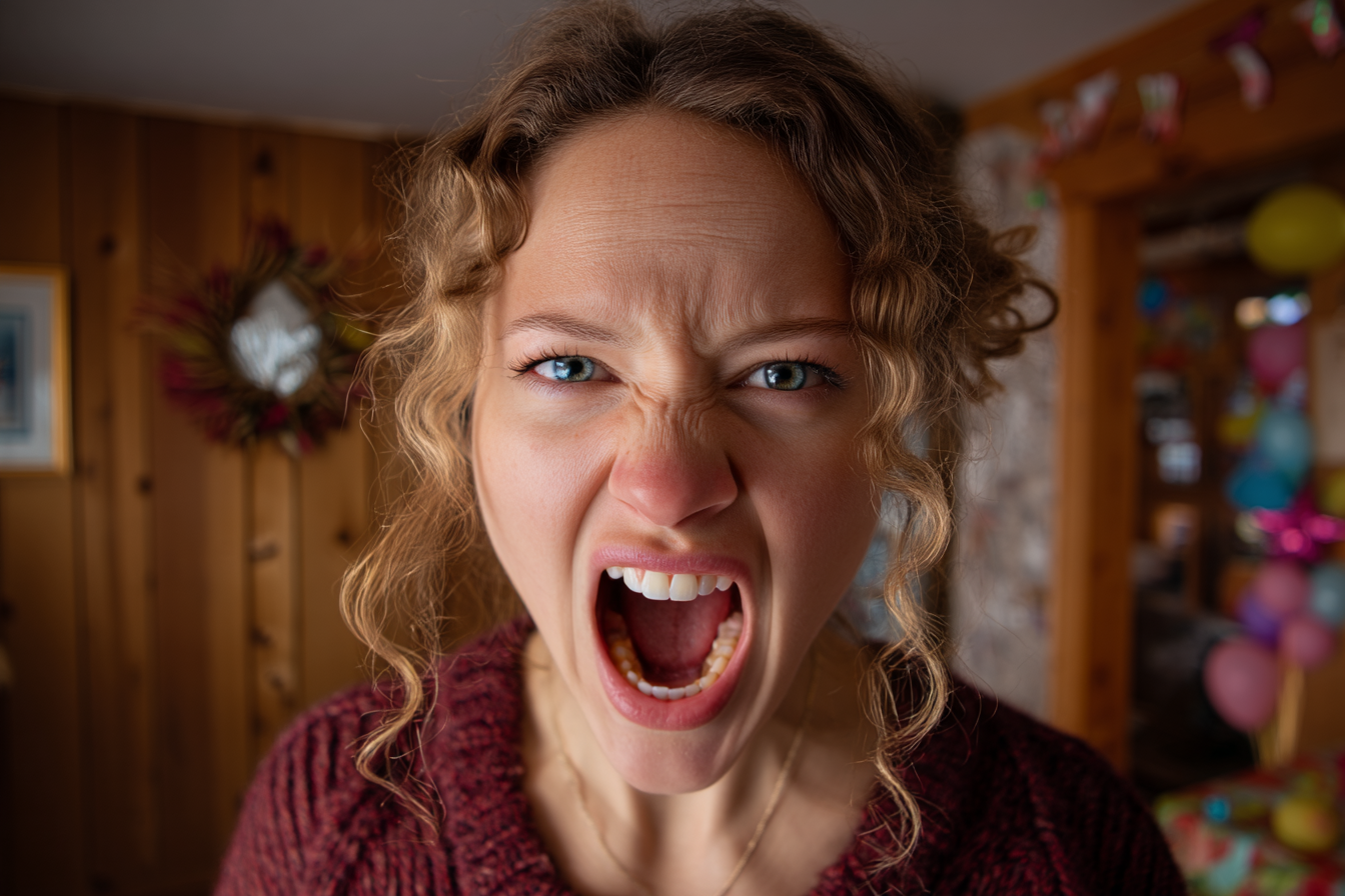 Une femme qui crie | Source : Midjourney