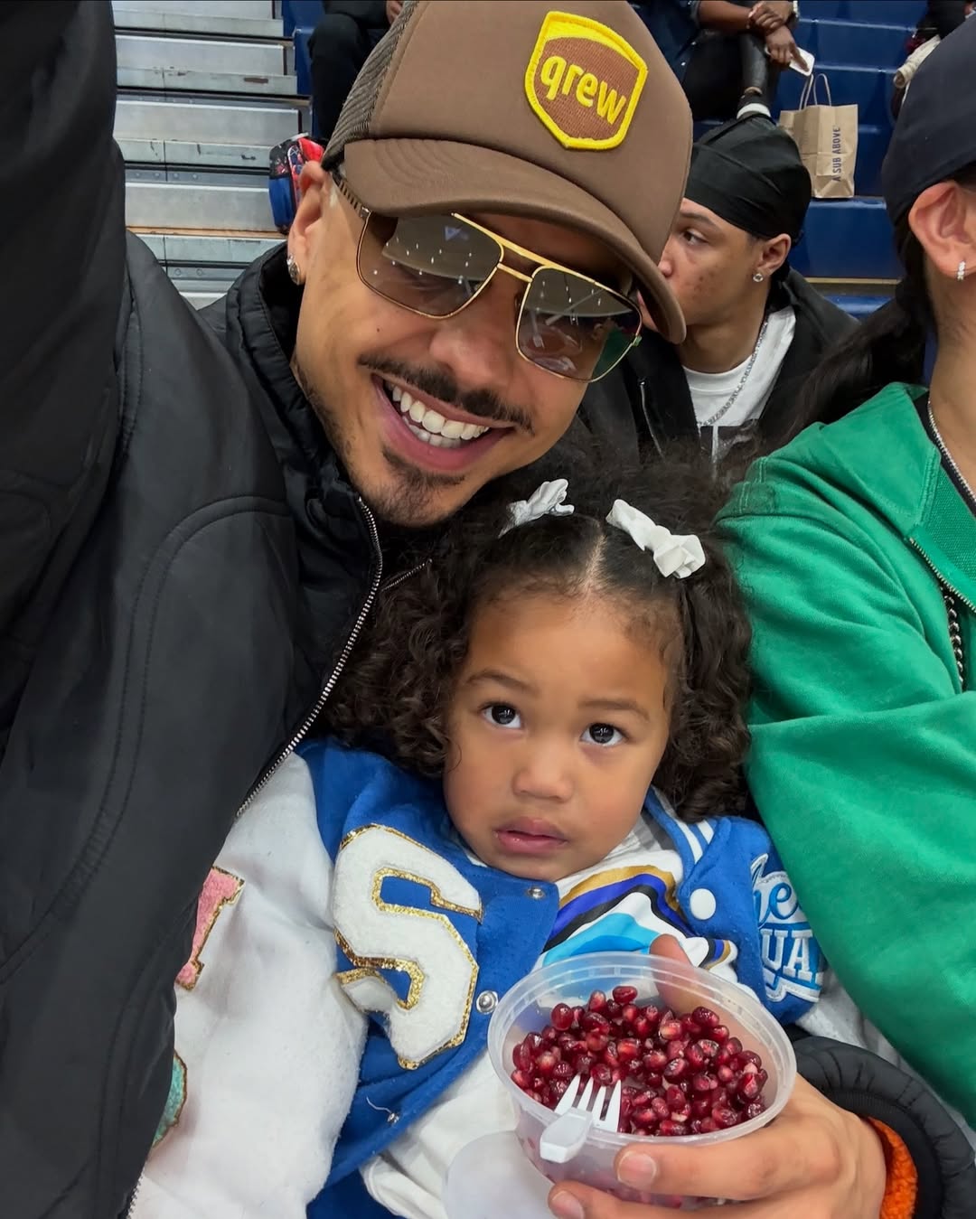 Quincy Brown et Love Combs posent pour une photo, datée de février 2025 | Source : Instagram/quincy