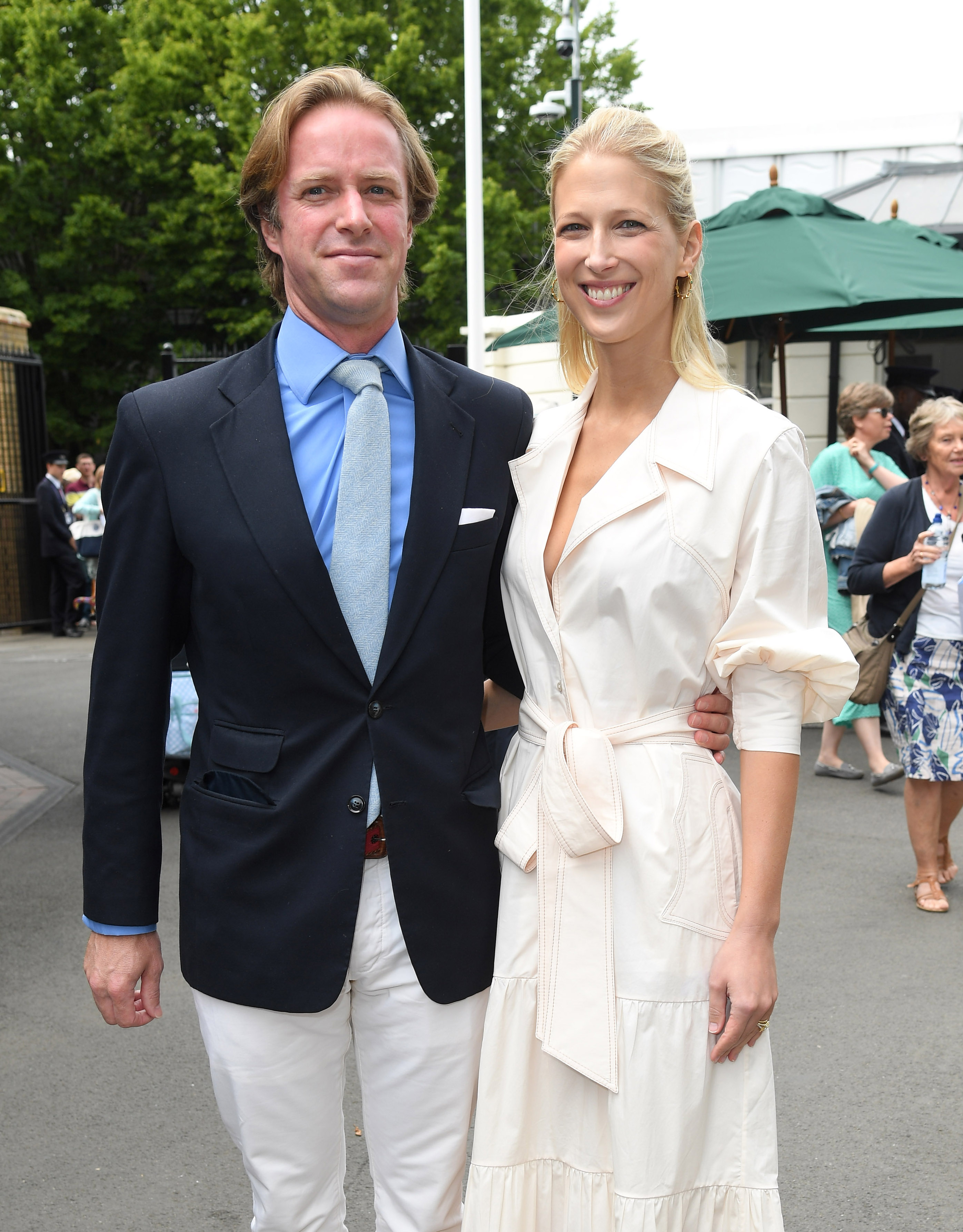 Thomas Kingston et Lady Gabriella Windsor au All England Lawn Tennis and Croquet Club le 09 juillet 2019 à Londres, en Angleterre. | Source : Getty Images