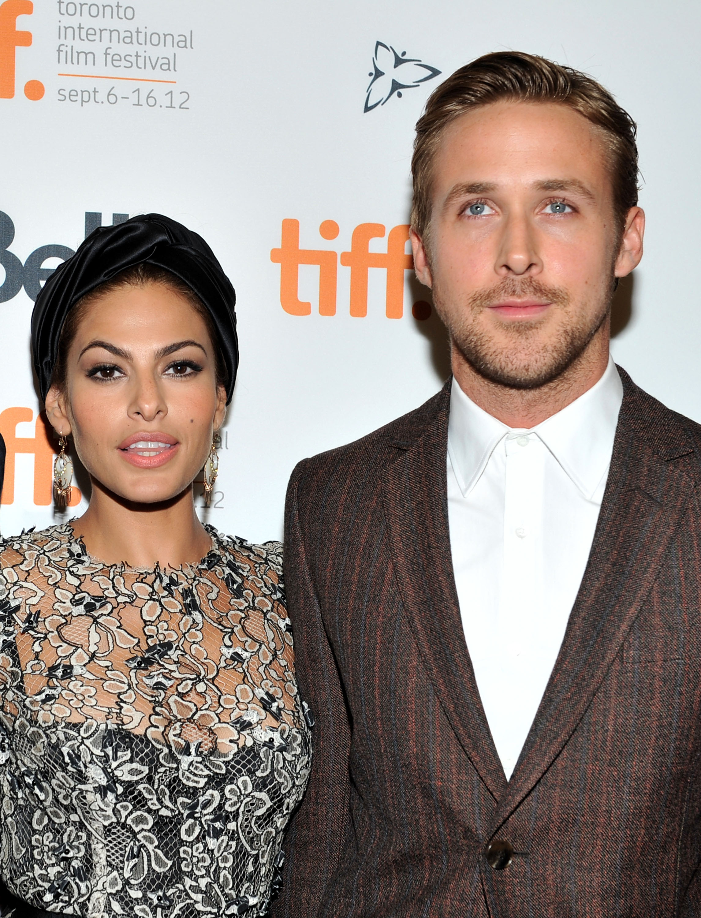 Eva Mendes et Ryan Gosling à la première de "The Place Beyond The Pines" à Toronto en 2012 | Source : Getty Images