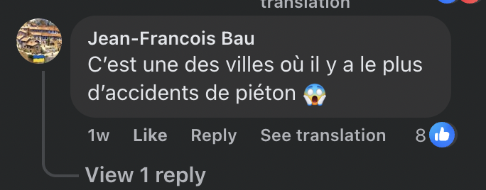 Commentaire d'un internaute | Source : Facebook