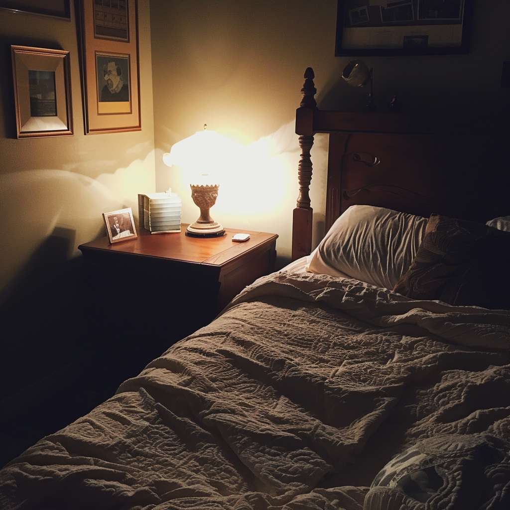 Un lit confortable | Source : Midjourney