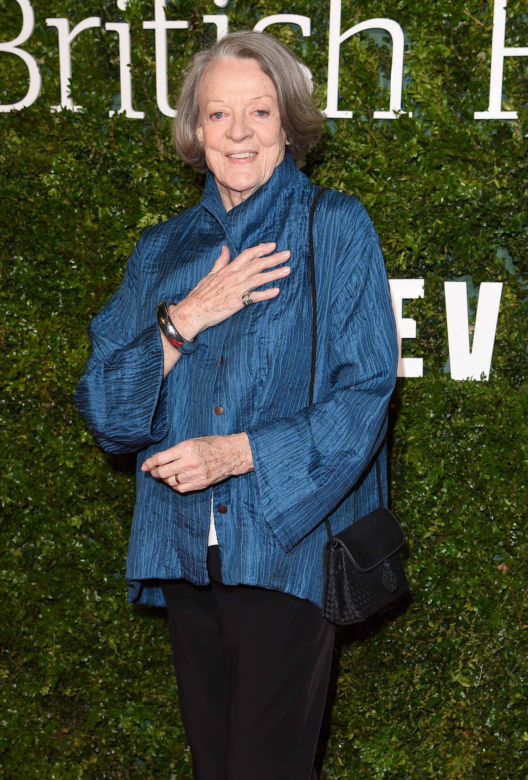 Dame Maggie Smith assiste aux London Evening Standard British Film Awards le 7 février 2016 | Photo : Getty Images