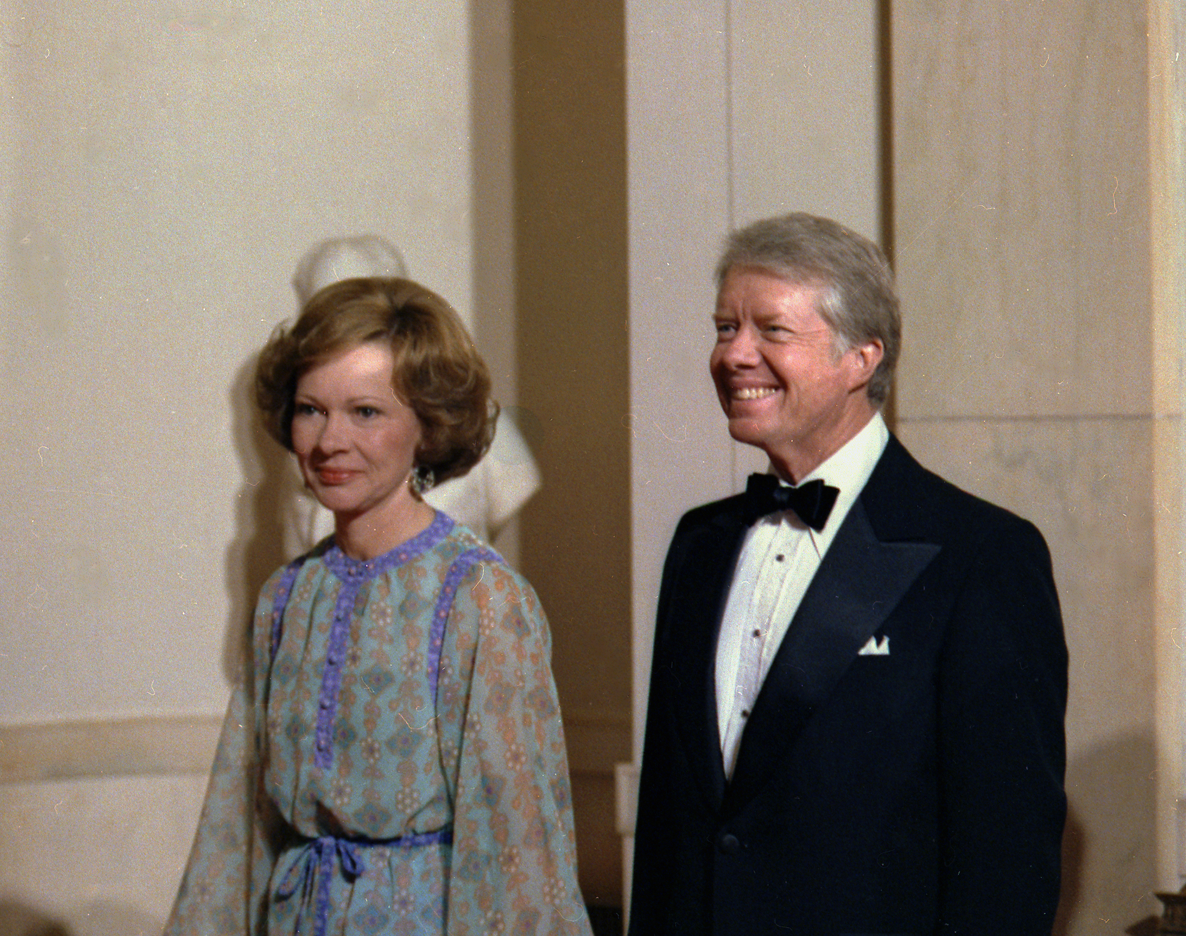 Jimmy Carter et Rosalynn Carter en Californie le 17 avril 1978. | Source : Getty Images