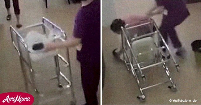 Une vidéo alarmante du nouveau-né et de l'infirmière devient virale après un incident grave
