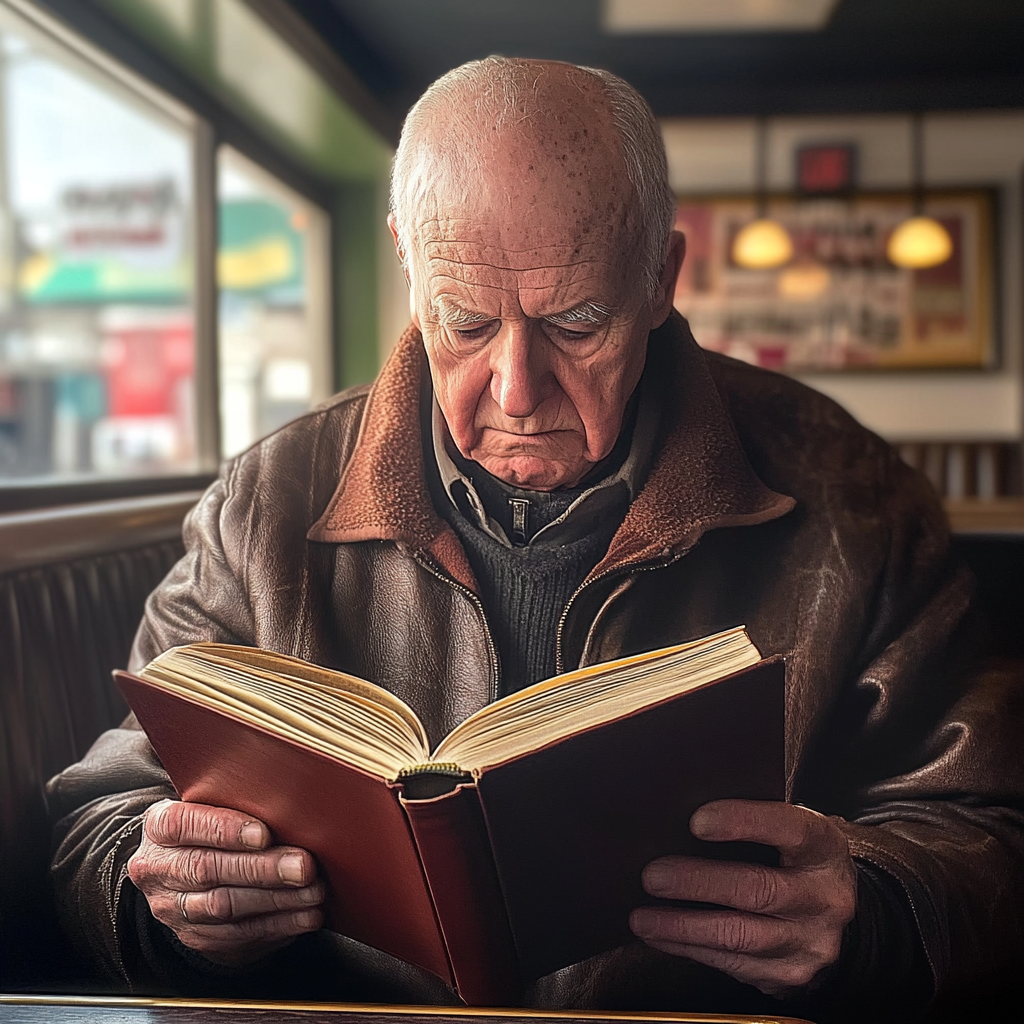 Un homme lisant un livre | Source : Pexels