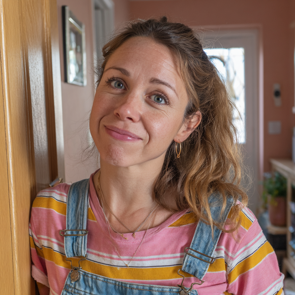 Gros plan sur une femme souriante | Source : Midjourney
