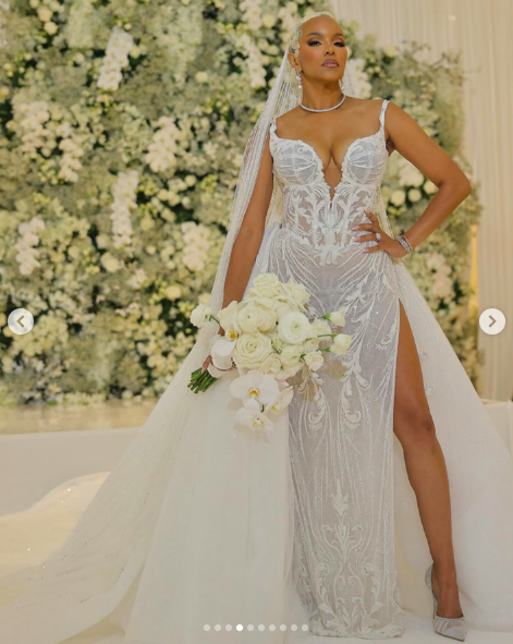 LeToya Luckett posant pour une photo le jour de son mariage, postée le 1er août 2024 | Source : Instagram/letoyaluckett