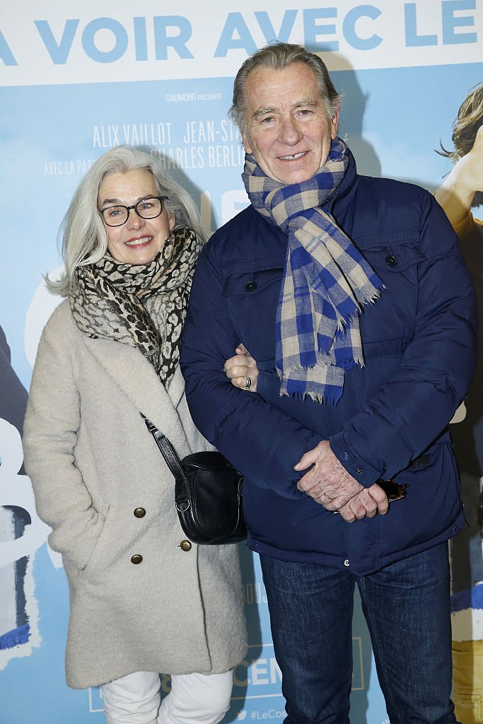 Maryline Leymergie et William Leymergie assister à la "Le Coeur En Braille" Paris Premiere au Cinéma Gaumont Marignan le 4 décembre 2016 à Paris, France. | Photo : Getty Images