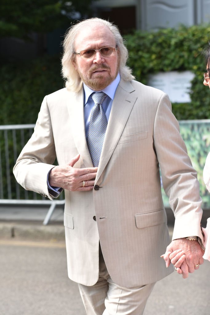 Barry Gibb à Londres en 2018. | Source : Getty images
