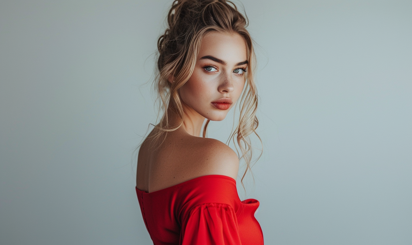 Close-up of a young woman | Source: Midjourney