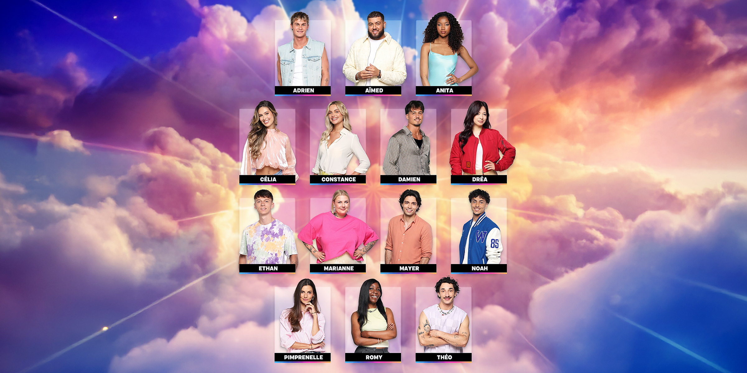 Participants de la saison 13 de Secret Story | Source : instagram.com/tf1