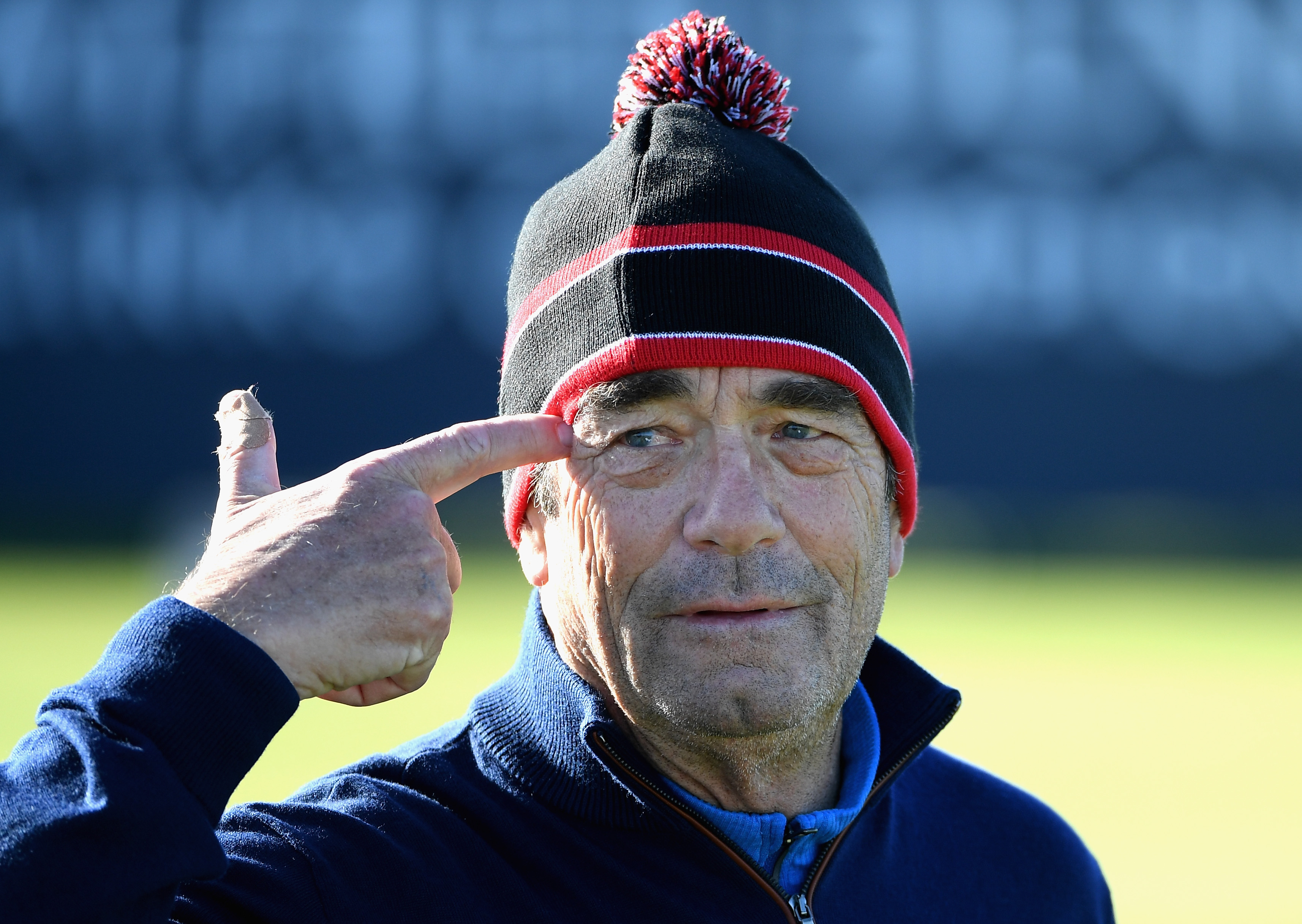 Le musicien lors du championnat Alfred Dunhill 2017 à Carnoustie, le 5 octobre à St Andrews, en Écosse. | Source : Getty Images