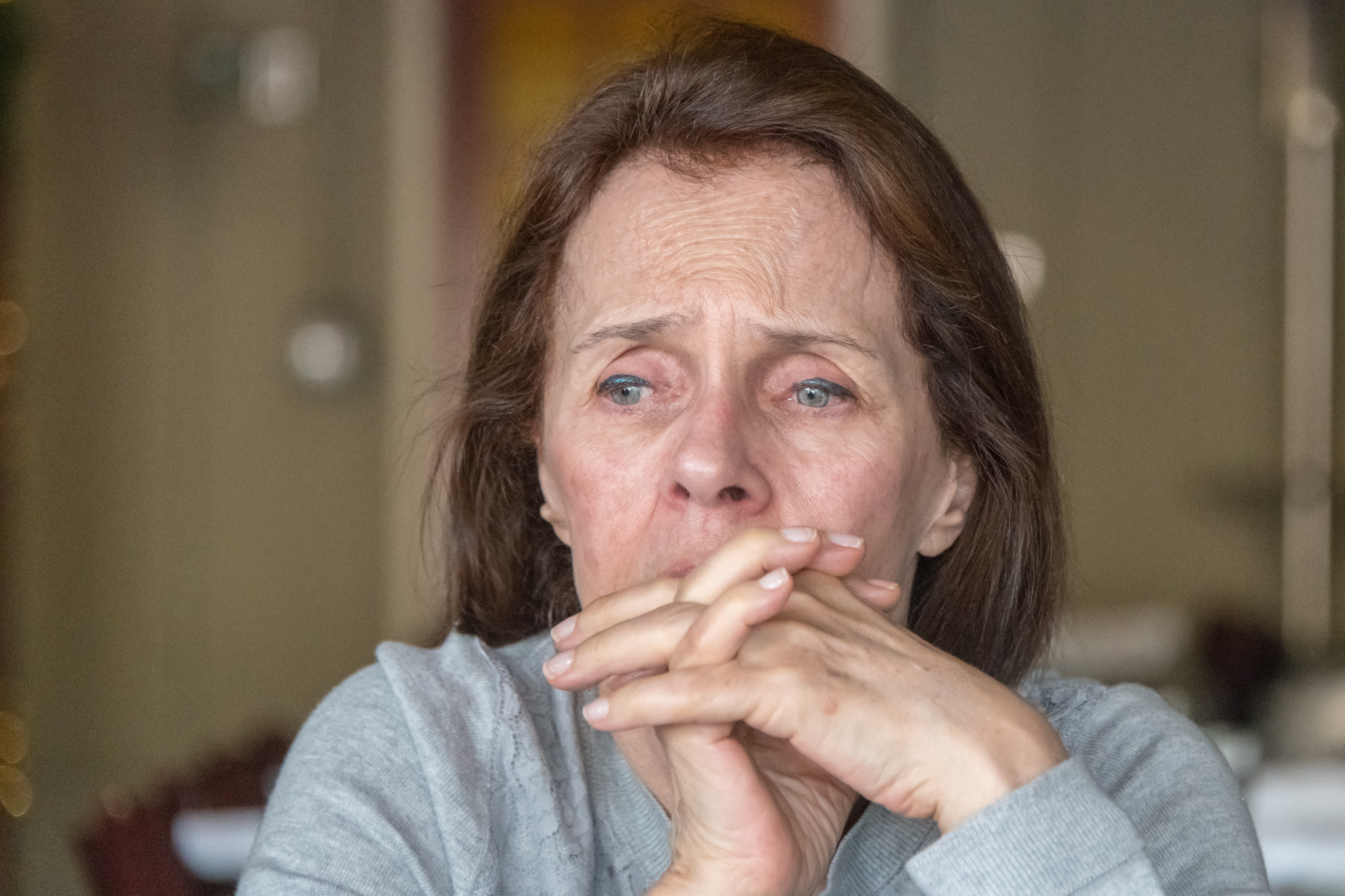 Une femme âgée qui pleure | Source : Getty Images