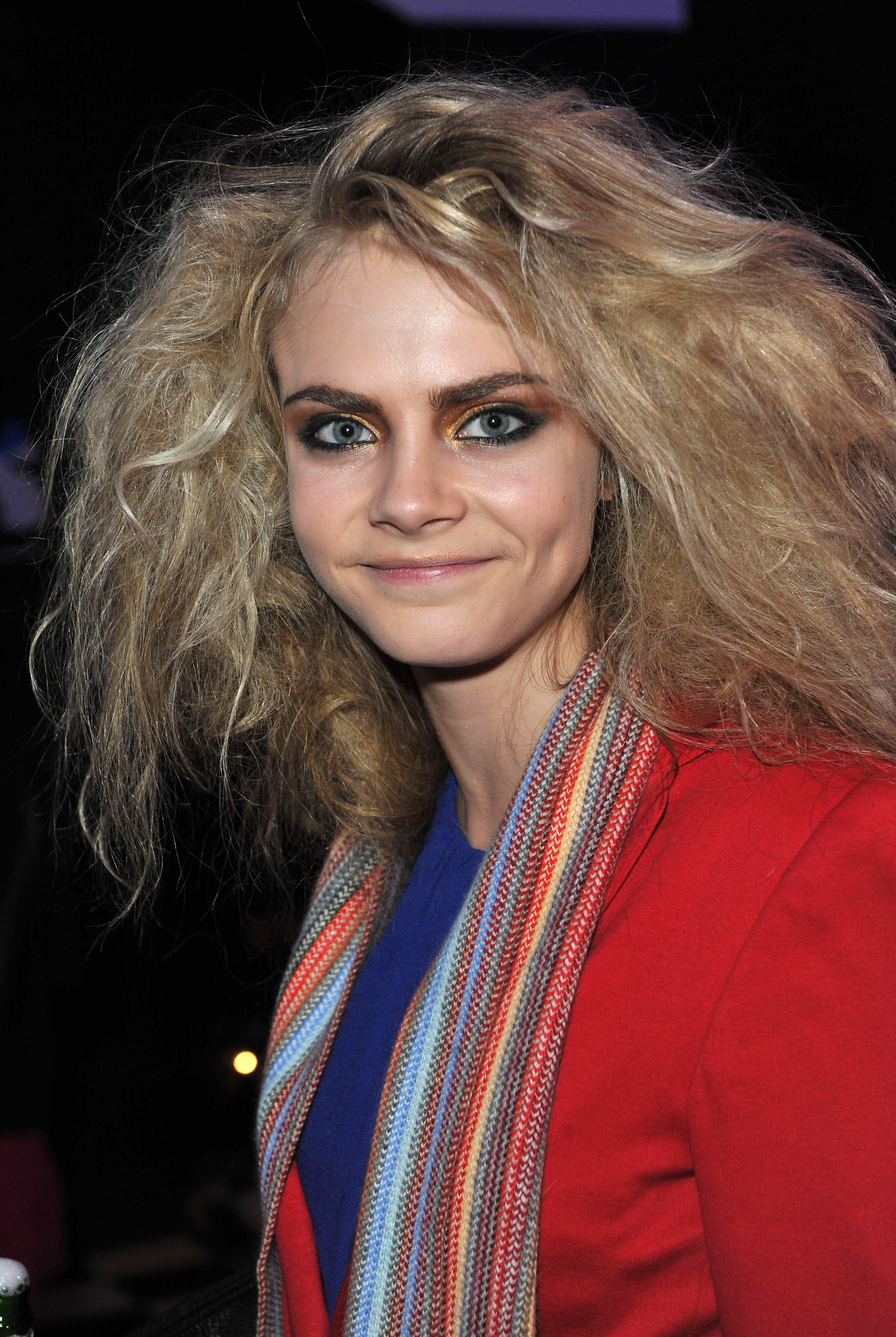 Cara Delevingne le 23 février 2010 | Source : Getty Images