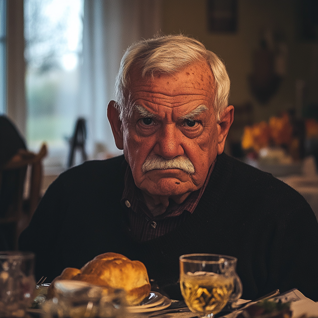 Un homme âgé en colère | Source : Midjourney