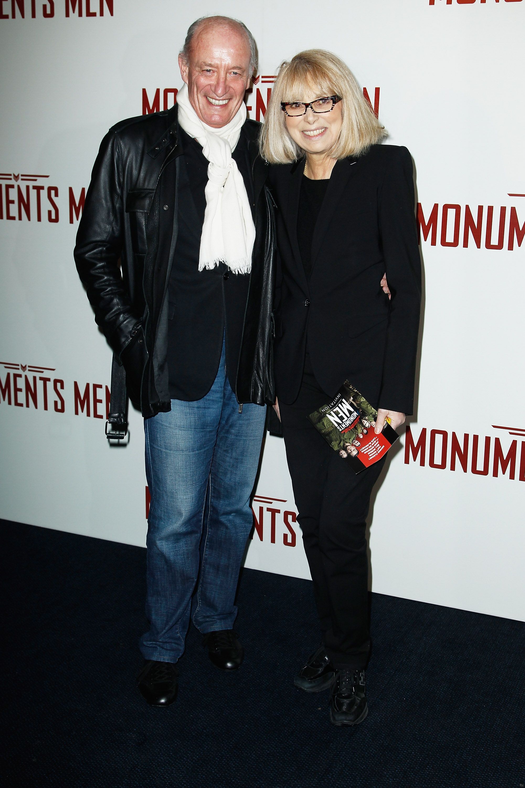 Mireille Darc et Pascal Desprez à un événement officiel. l Source : Getty Images