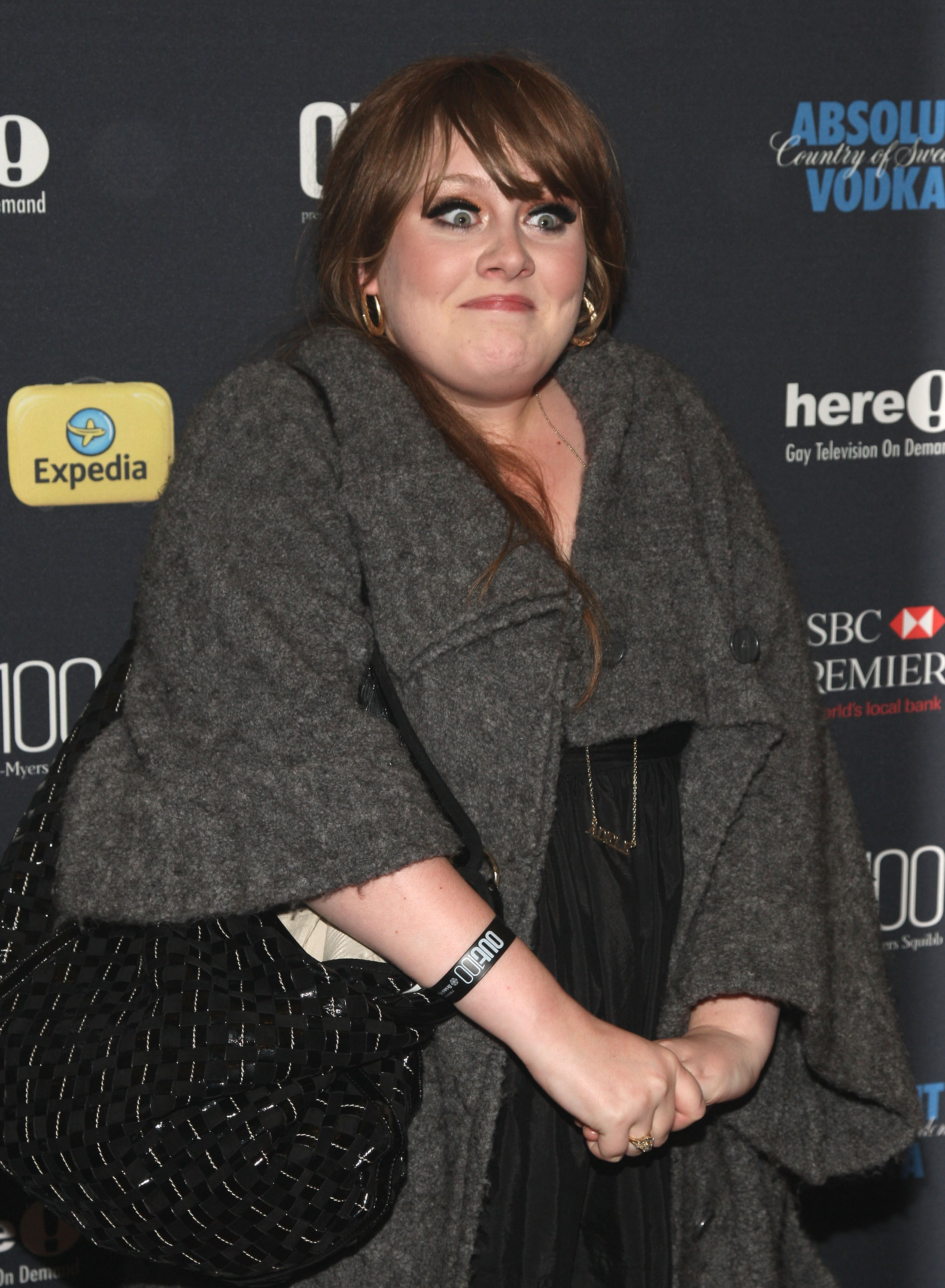 Adele lors de la 15e édition des OUT 100 Awards le 14 novembre 2008 à New York | Source : Getty Images