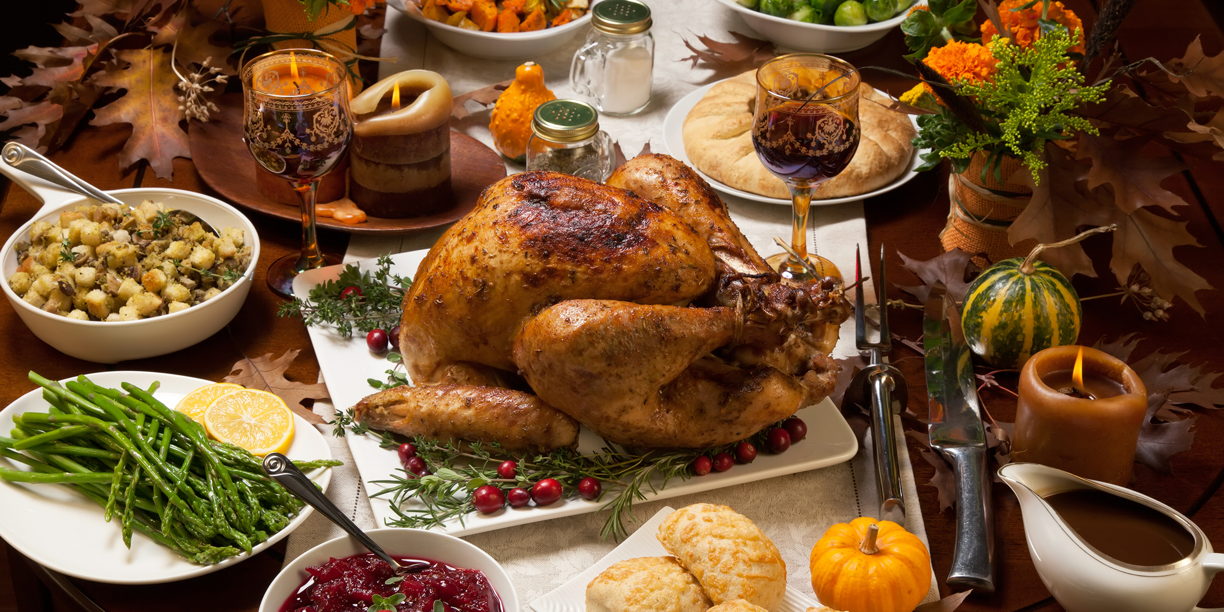 Une dinde sur la table | Source : Shutterstock