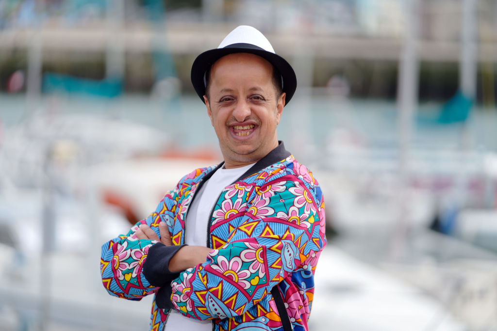 Booder assiste au photocall pour "Le Furet » pendant le Festival de la Fiction - Deuxième jour le 15 septembre 2021 à La Rochelle, France. (Photo par Sylvain Lefevre/Getty Images)