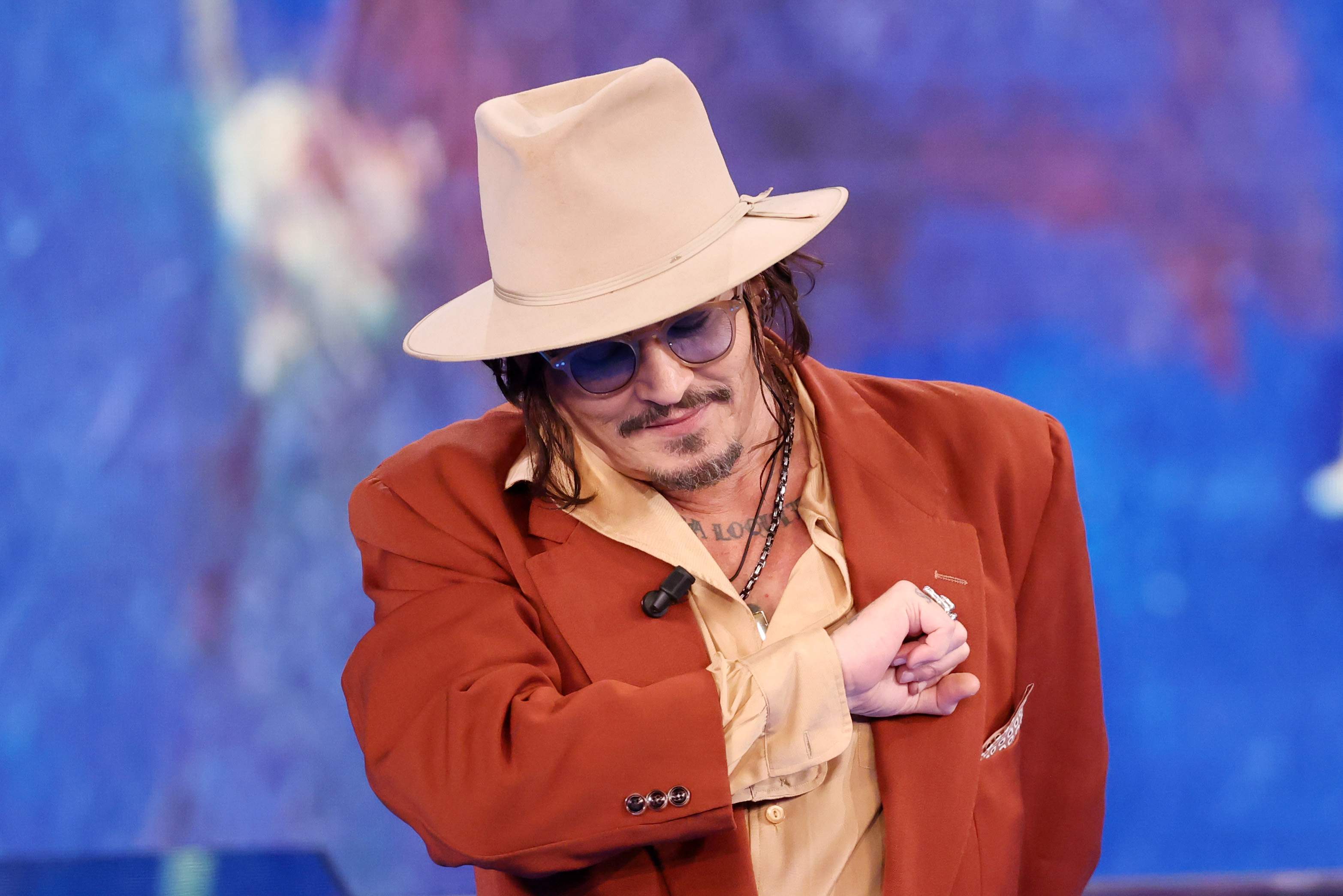 Johnny Depp assiste à l'émission de télévision "Che Tempo Che Fa" aux studios Nove le 27 octobre 2024 à Milan, Italie. | Source : Getty Images