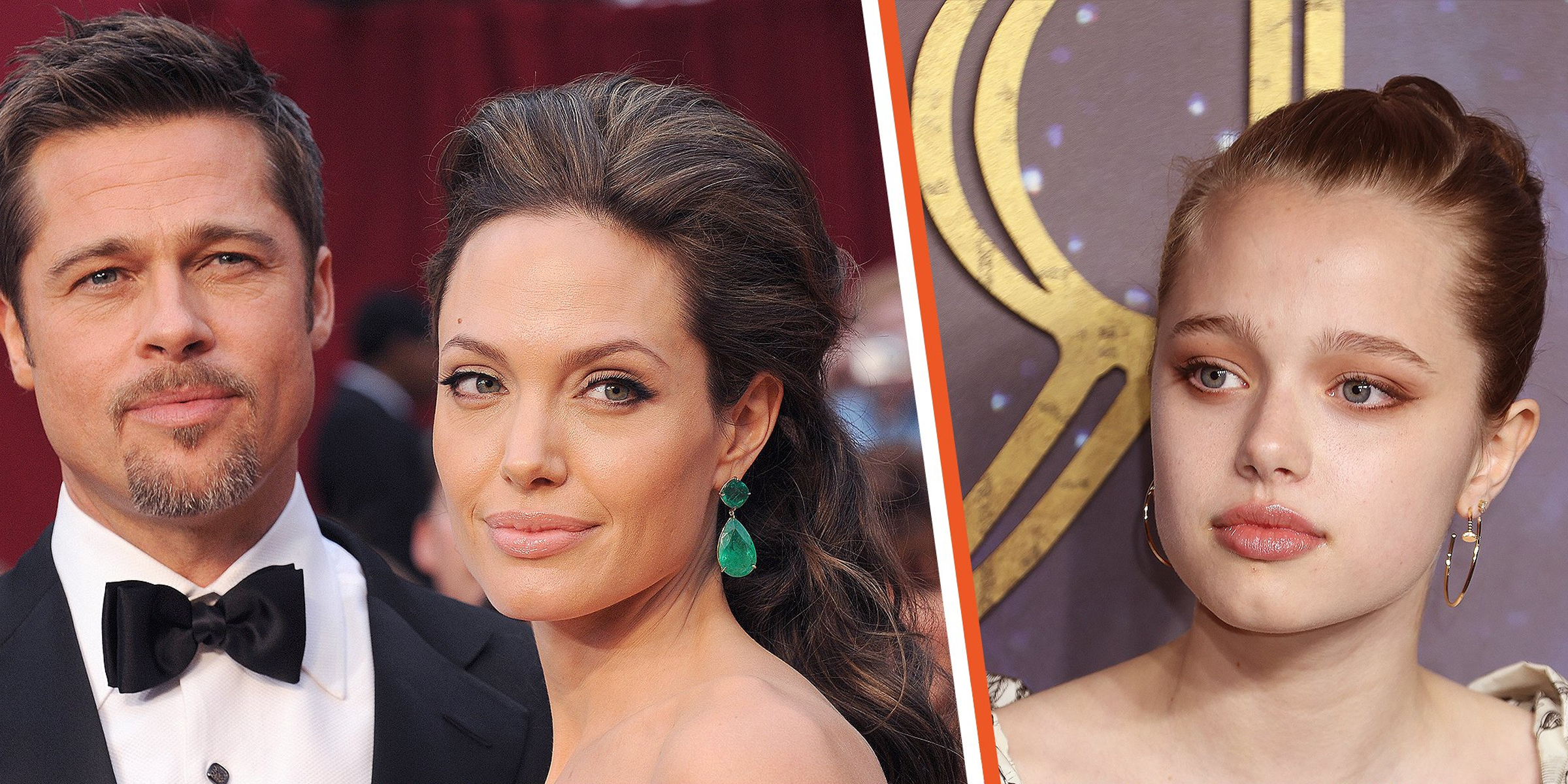 Angelina Jolie & Brad Pitt | Shiloh Nouvel Jolie-Pitt | Source : Getty Images