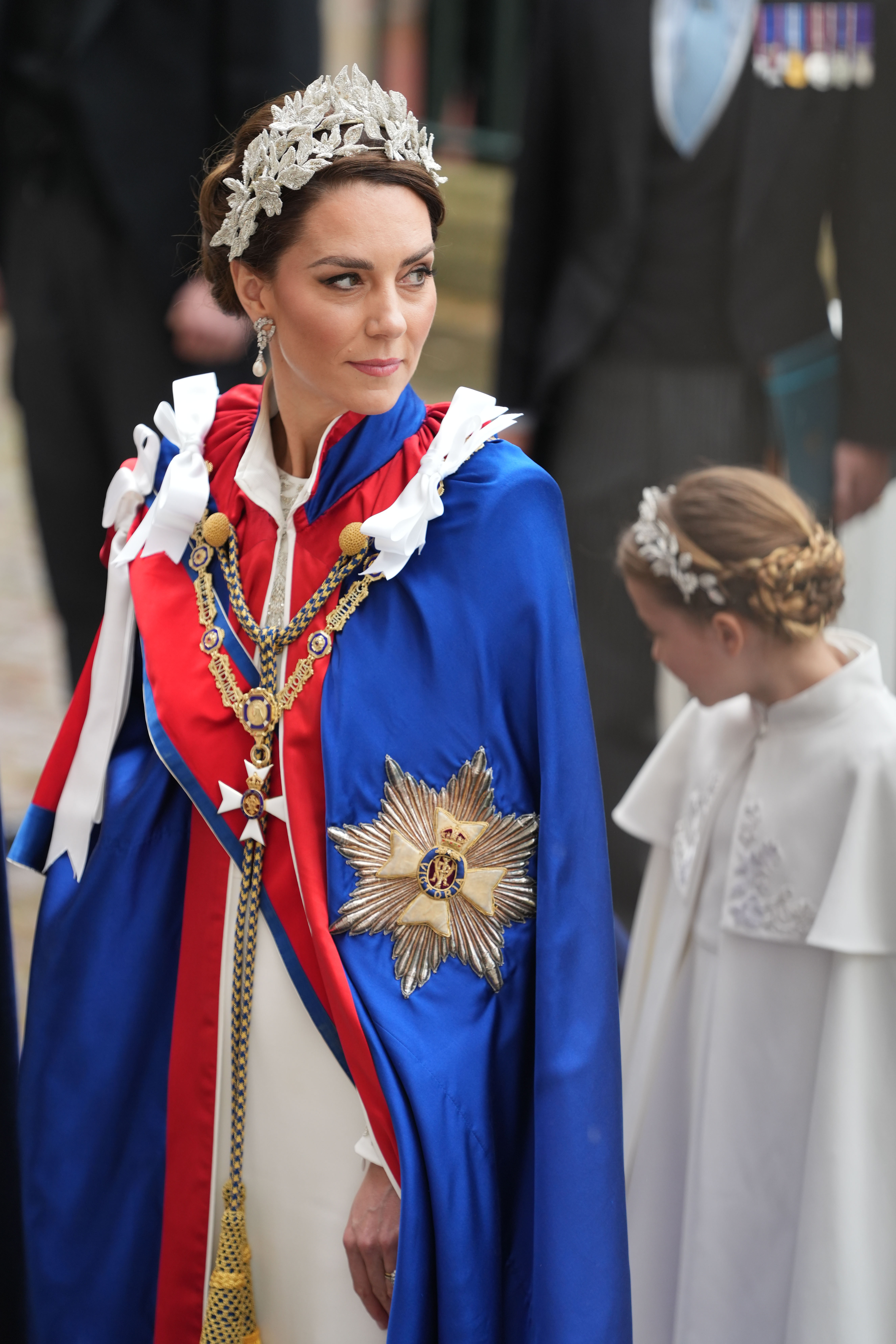 Catherine Middleton, princesse de Galles, lors du couronnement du roi Charles III et de la reine Camilla, le 6 mai 2023 à Londres, en Angleterre.  | Source : Getty Images