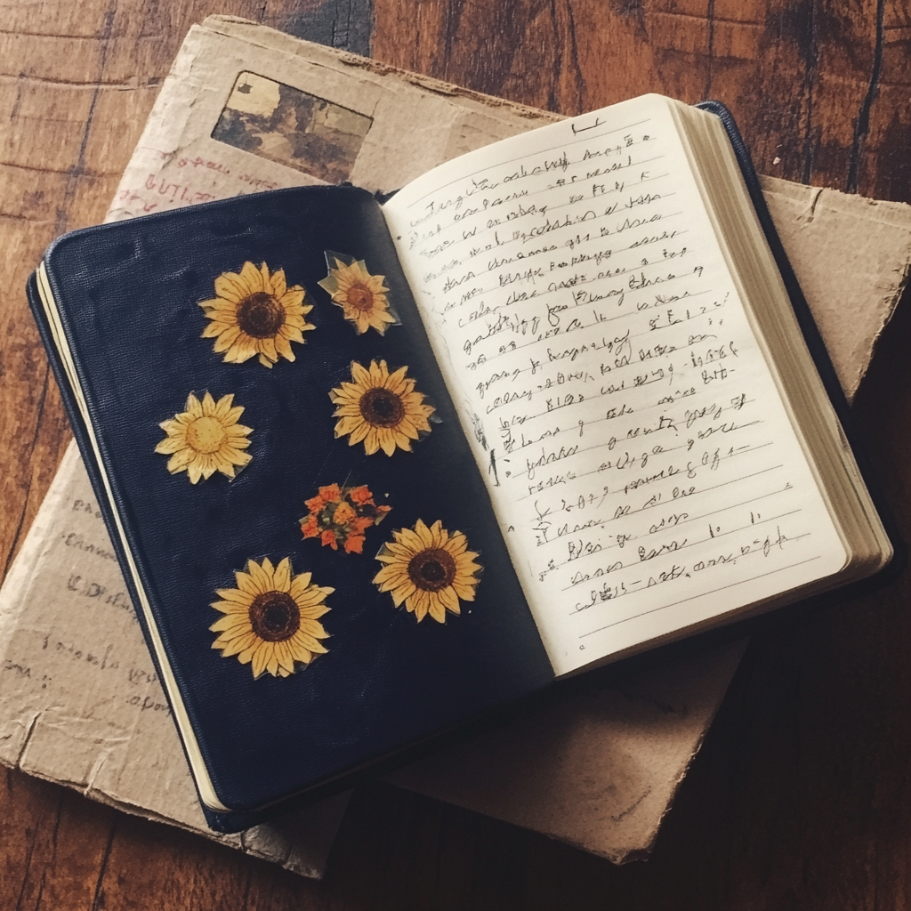 Un journal ouvert | Source : Midjourney