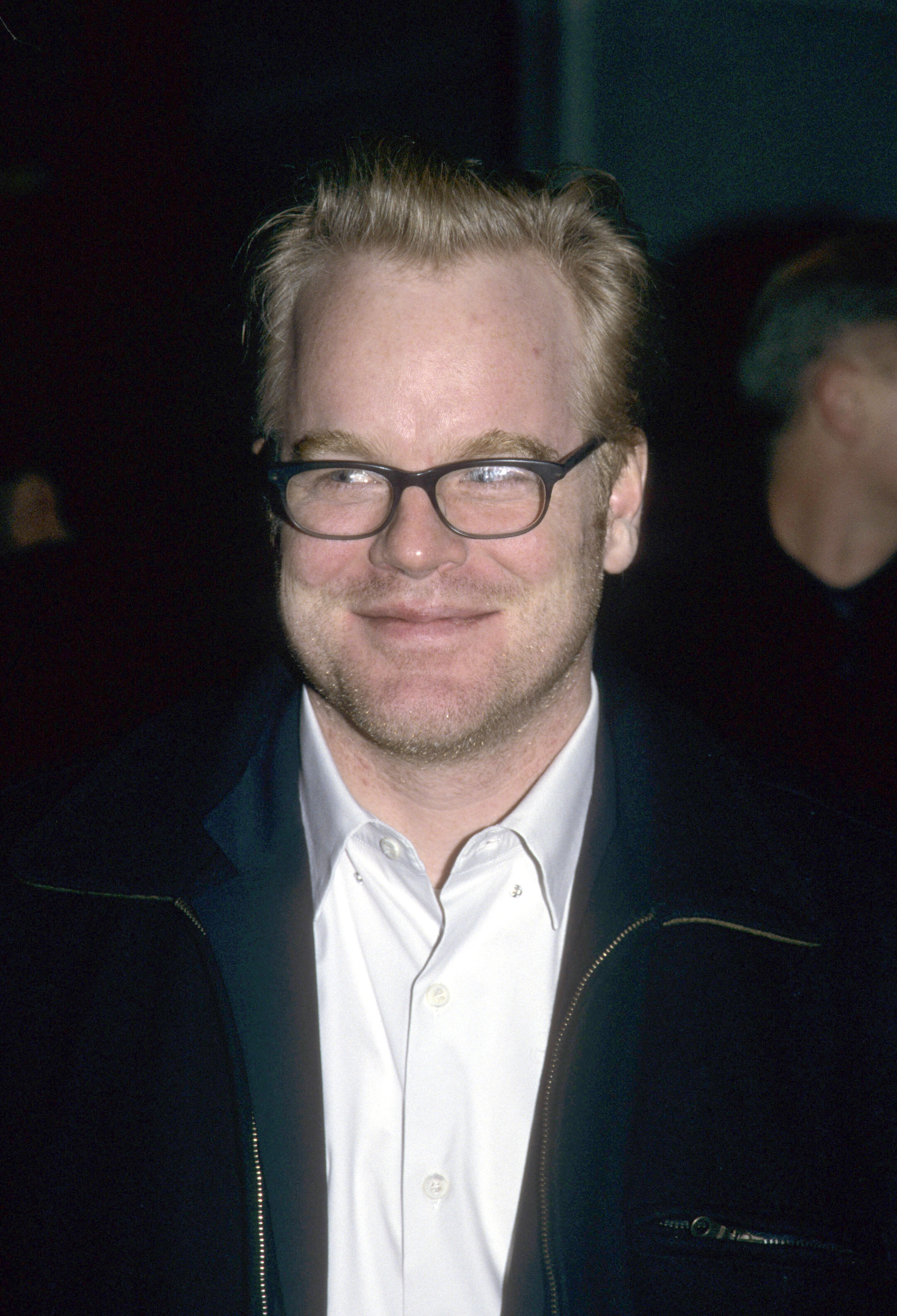 Philip Seymour Hoffman lors d'un événement, New York, années 1990. | Source : Getty Images