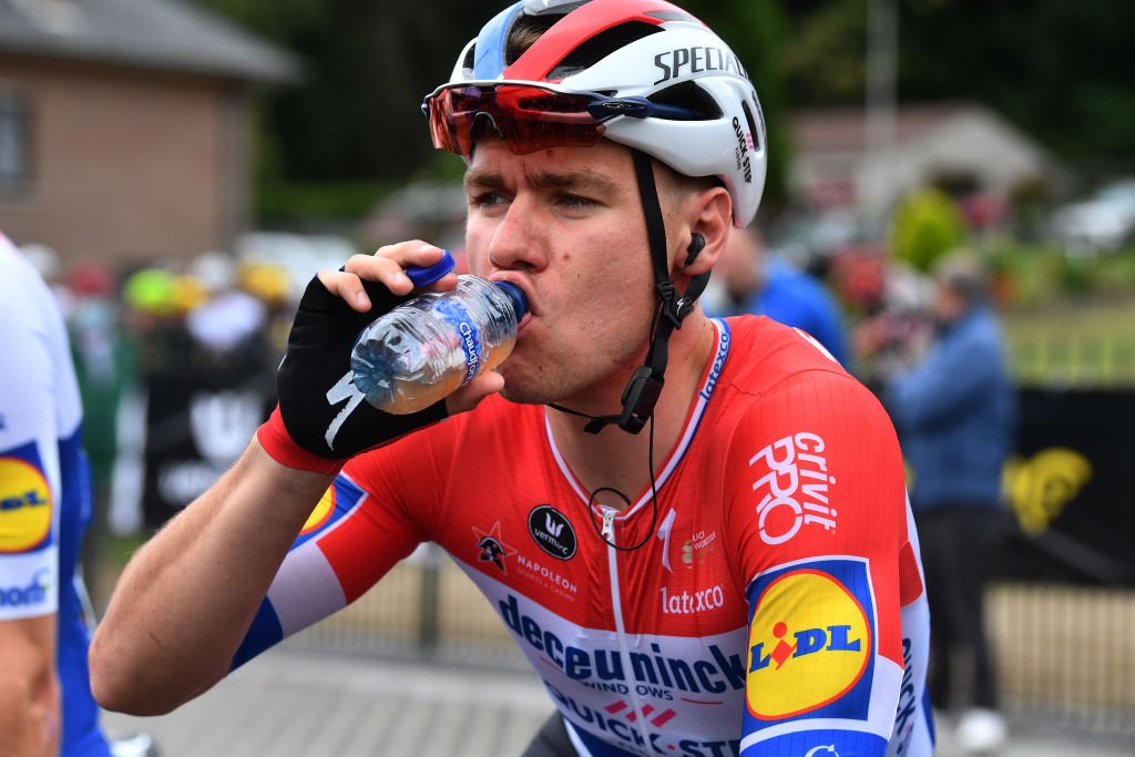 Fabio Jakobsen des Pays-Bas et l'équipe Deceuninck - Quick-Step lors de la course de 164 km de Rotselaar le 05 juillet 2020 à Rotselaar, en Belgique. | Photo : Getty Images