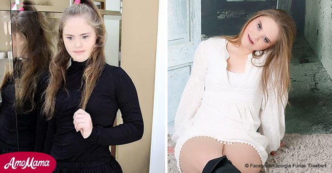 Un mannequin de 14 ans avec le syndrome de Down, devient une star du Web après que sa mère ait publié une photo en tant qu'une "blague"
