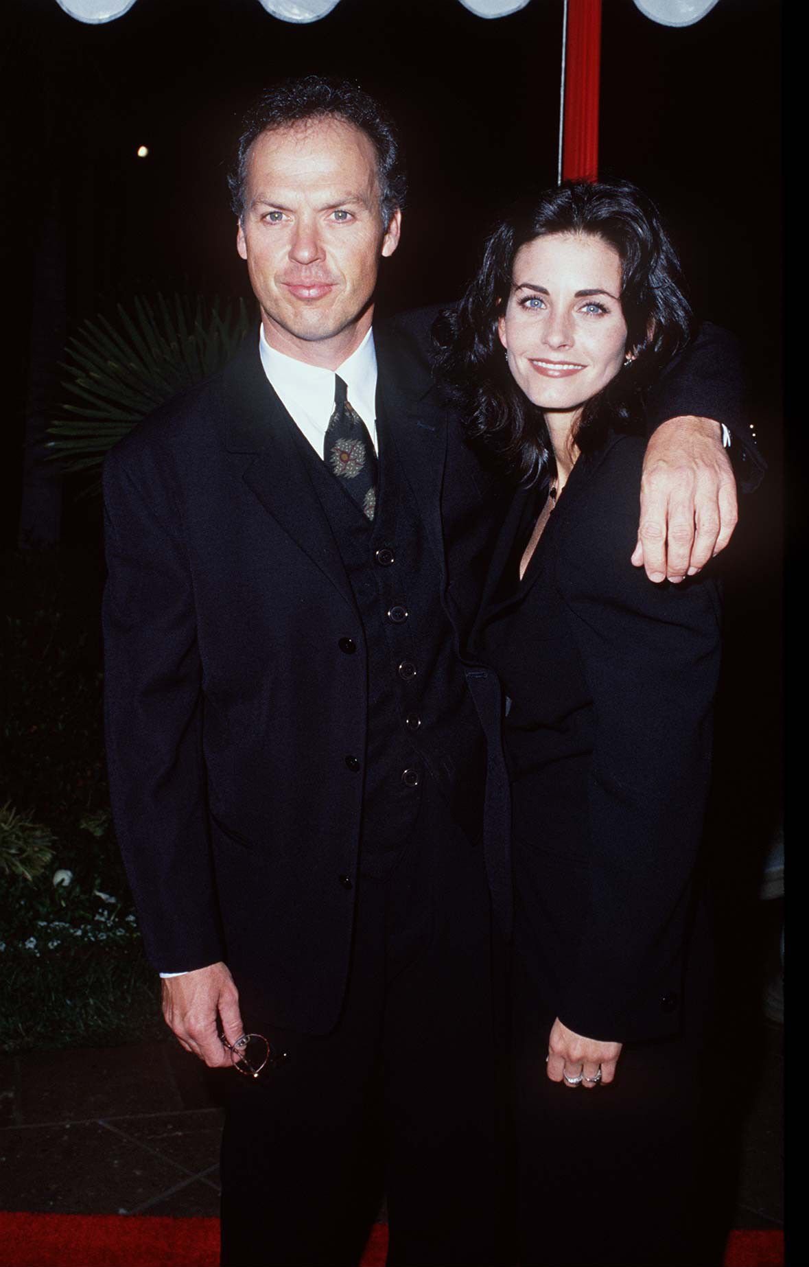 Michael Keaton et Courteney Cox à Pasadena, Californie | Source : Getty Images