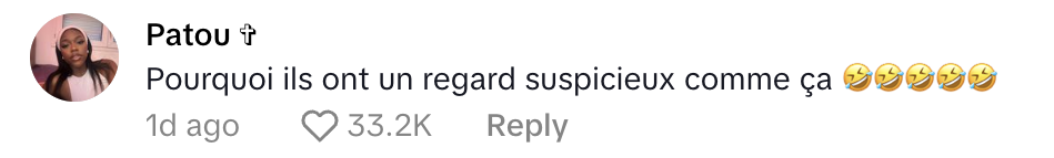 Commentaire d'une internaute sur la réaction d'Achraf Hakimi en voyant Brigitte Macron | Source : TikTok/rediff.live.com