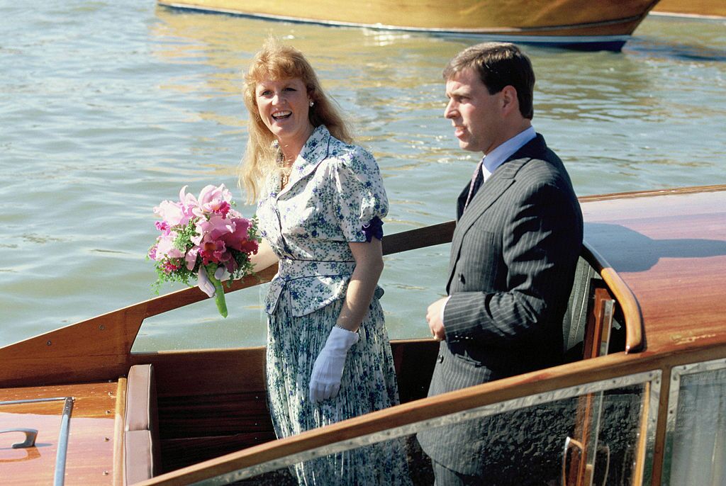 Le prince Andrew et Sarah Ferguson à Venise | Getty Images