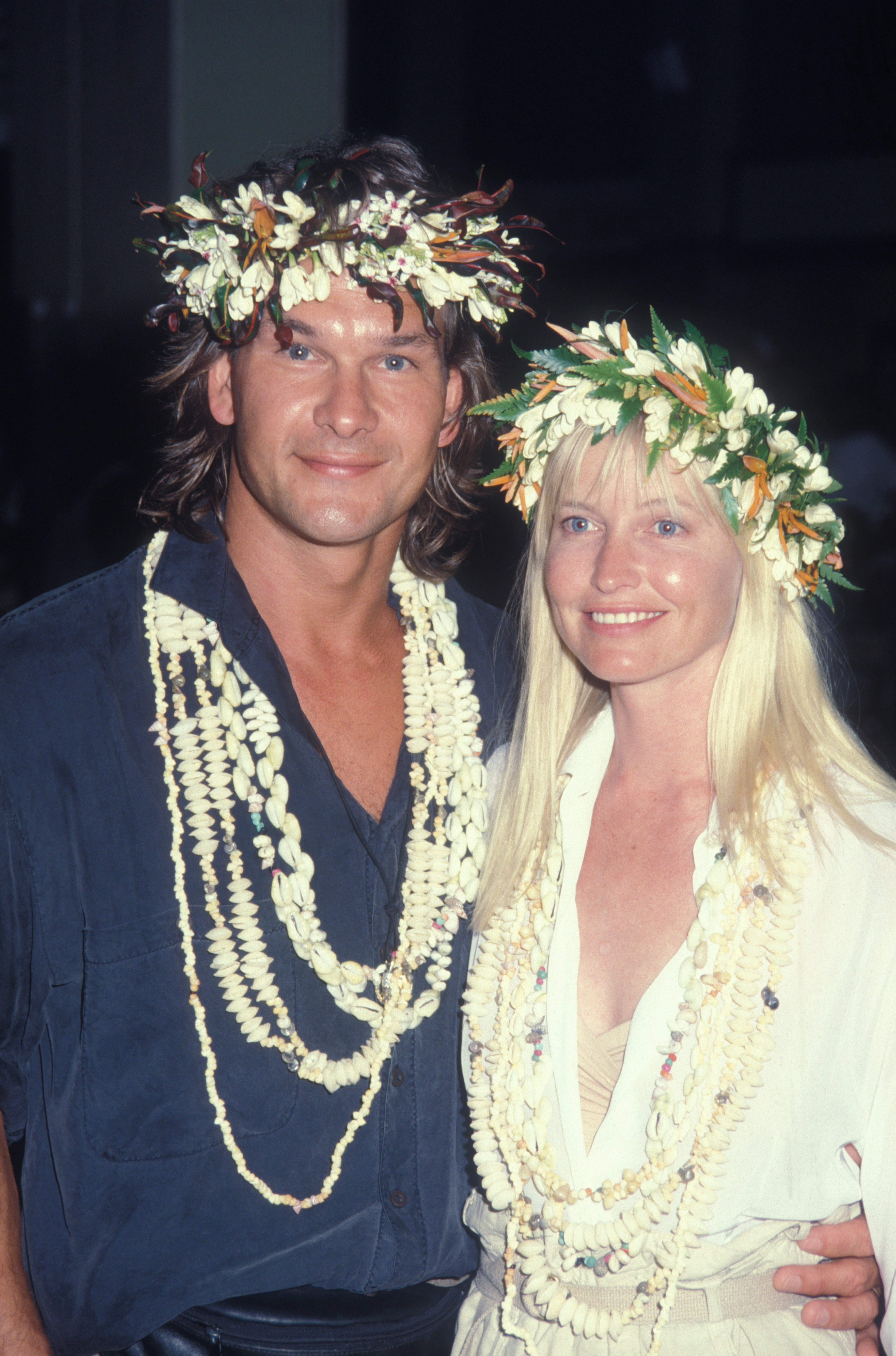 Patrick Swayze et sa femme Lisa Niemi photographiés en 1989 | Source : Getty Images