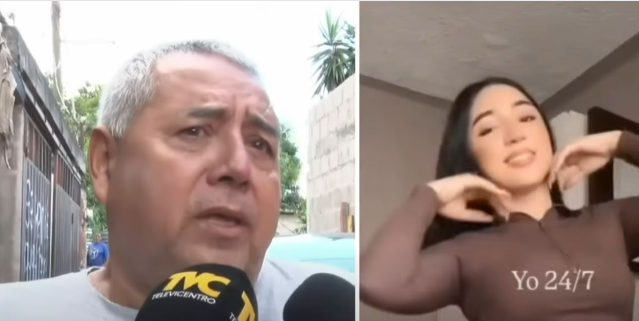 Le père de Jennifer Rivas s'adresse aux médias | Source : YouTube/televicentroHN