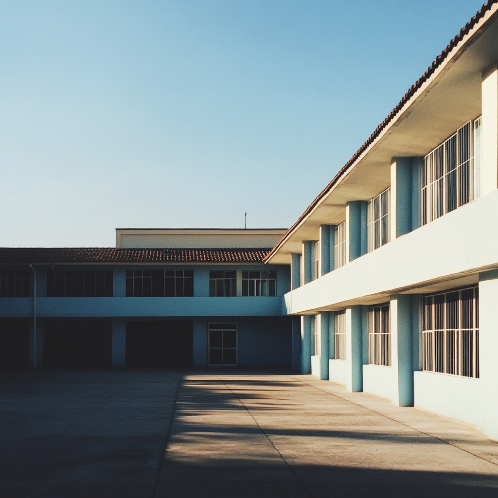 L'extérieur d'un bâtiment | Source : Midjourney