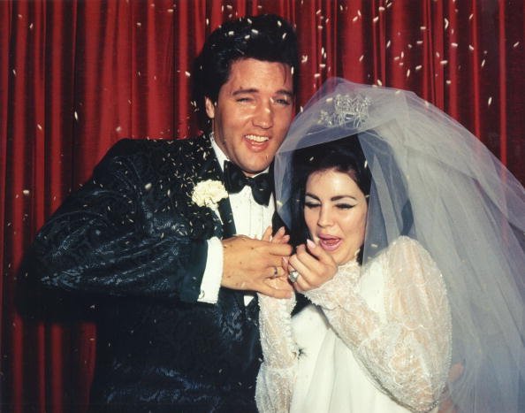 Photos de mariage d'Elvis Presley à Priscilla | Photo : Getty Images