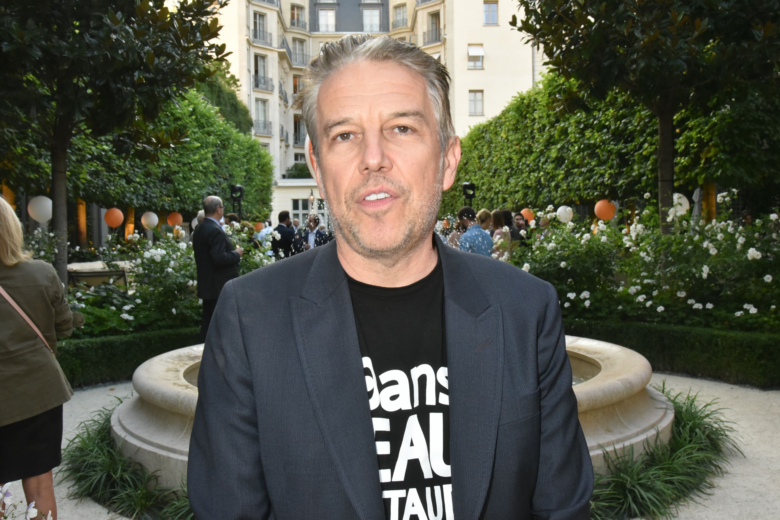  Le présentateur de télévision Philippe Vandel au Ritz le 6 septembre 2018 à Paris, France.  | Photo : Getty Images