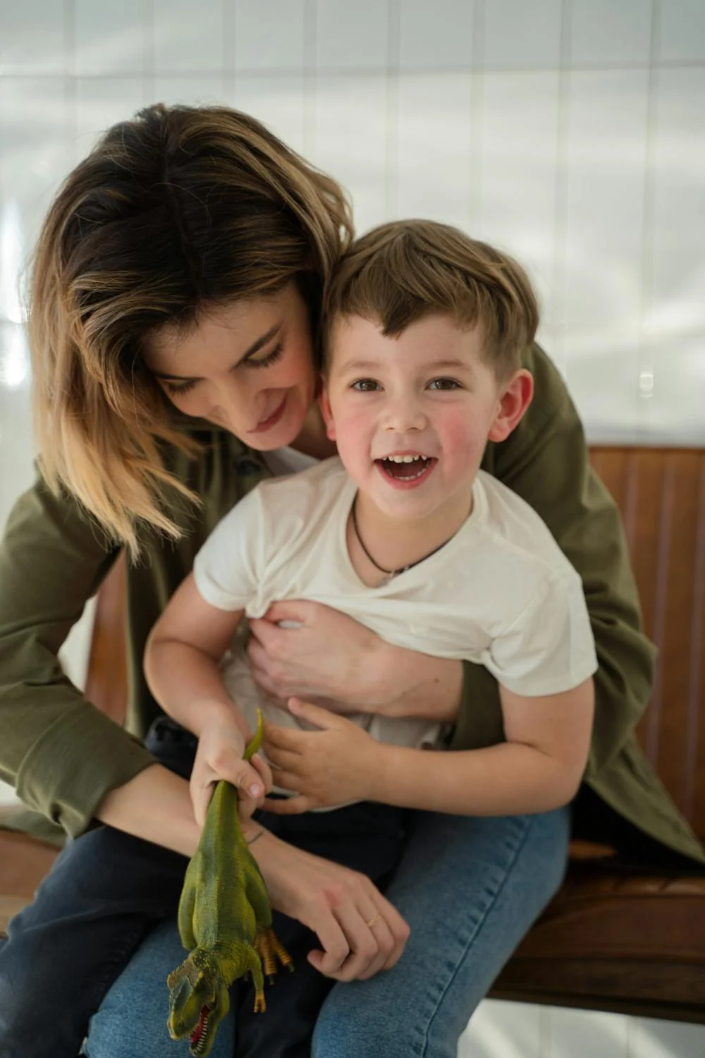 Une femme et son fils | Source : Pexels