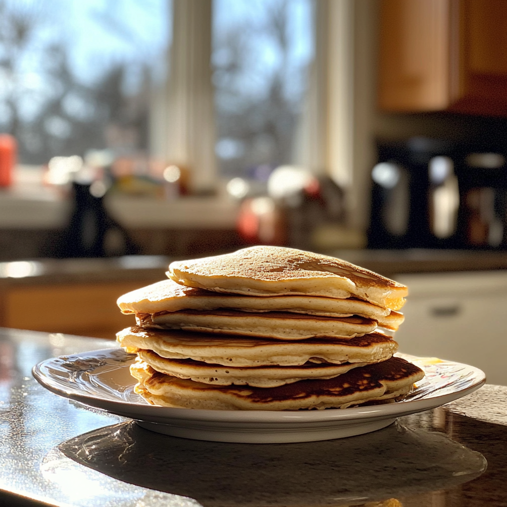 Des crêpes sur un comptoir | Source : Midjourney