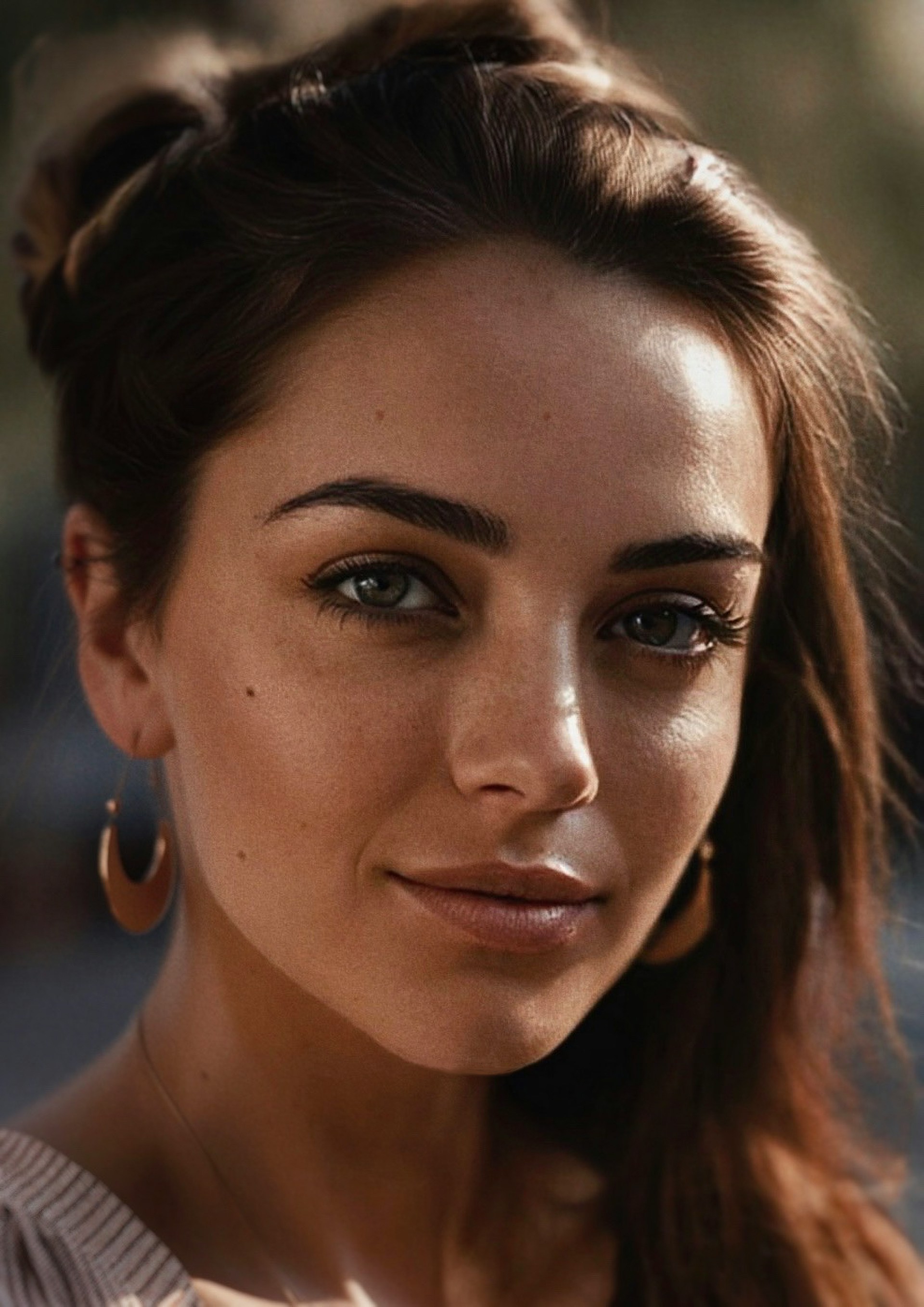 Une femme souriant faiblement | Source : Unsplash