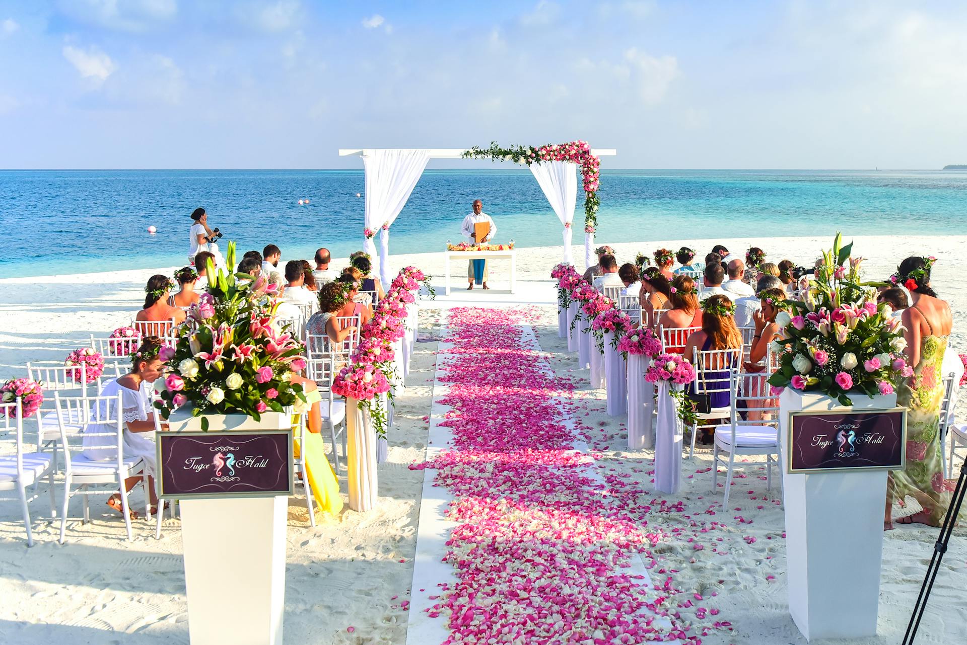 Un mariage sur la plage | Source : Pexels