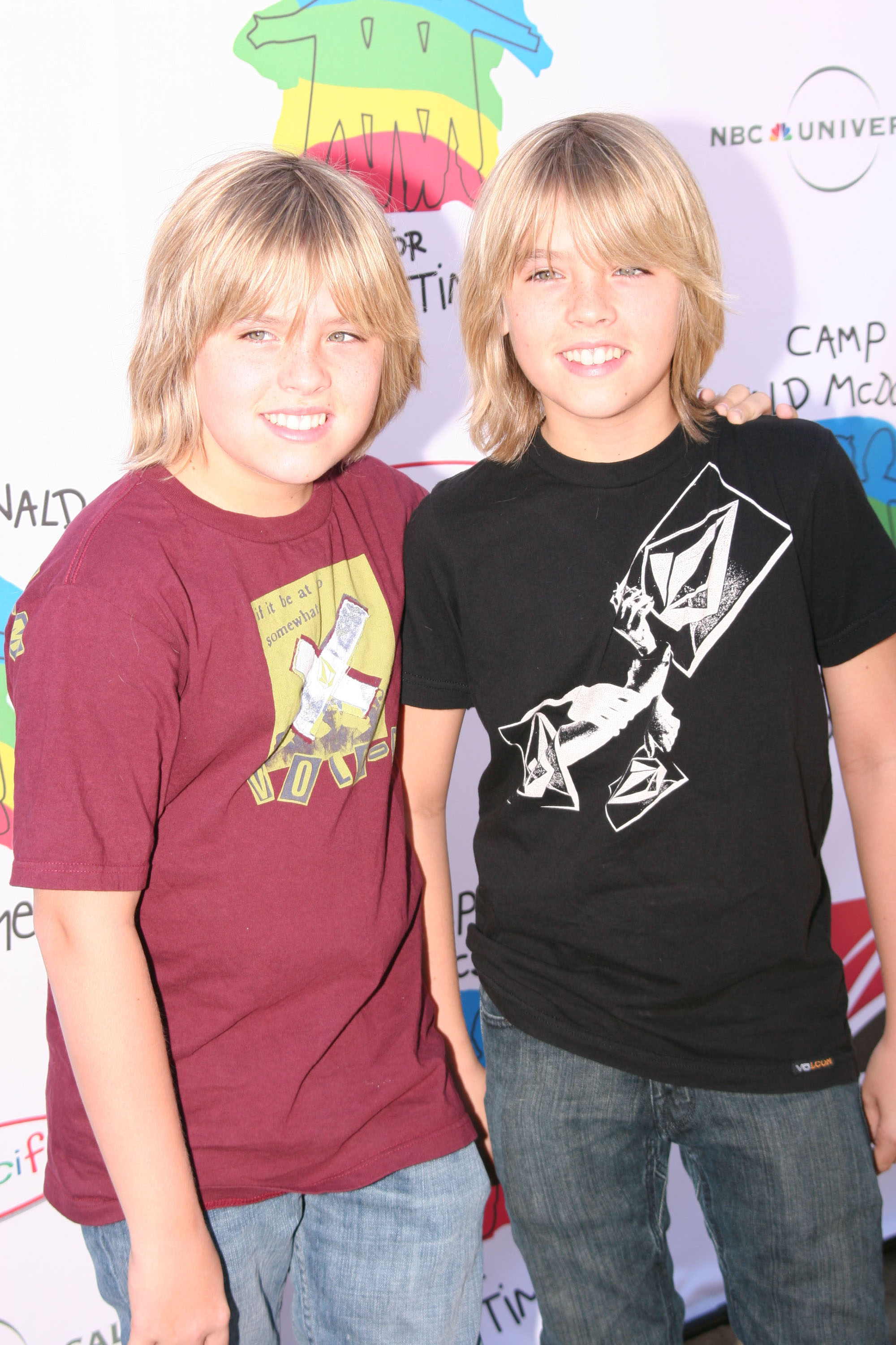 Dylan et Cole Sprouse, vers 2006. | Source : Getty Images