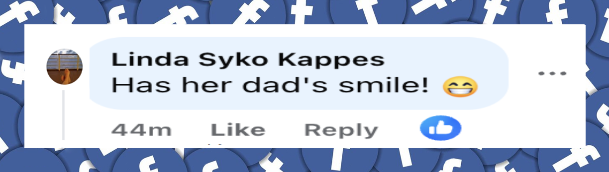 Un commentaire de fan sur la photo d'anniversaire de la princesse Charlotte, datée du 2 mai 2025 | Source : Facebook/ABCNews