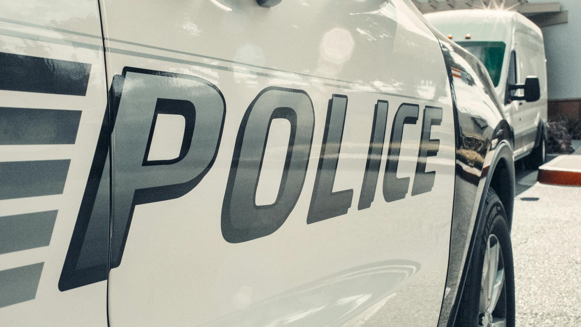 Un gros plan d'une voiture de police | Source : Pexels