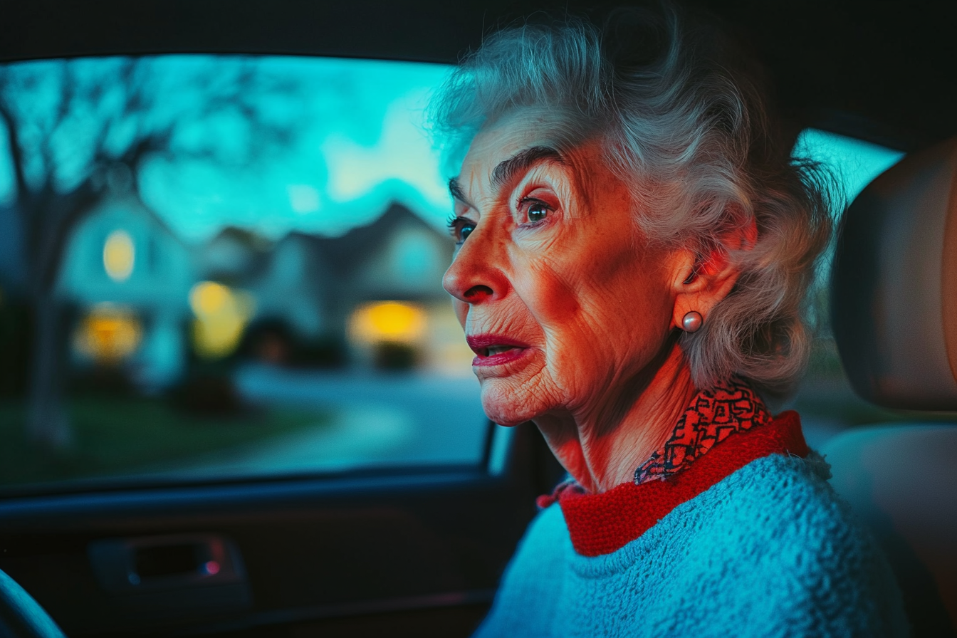 Une femme au volant | Source : Midjourney